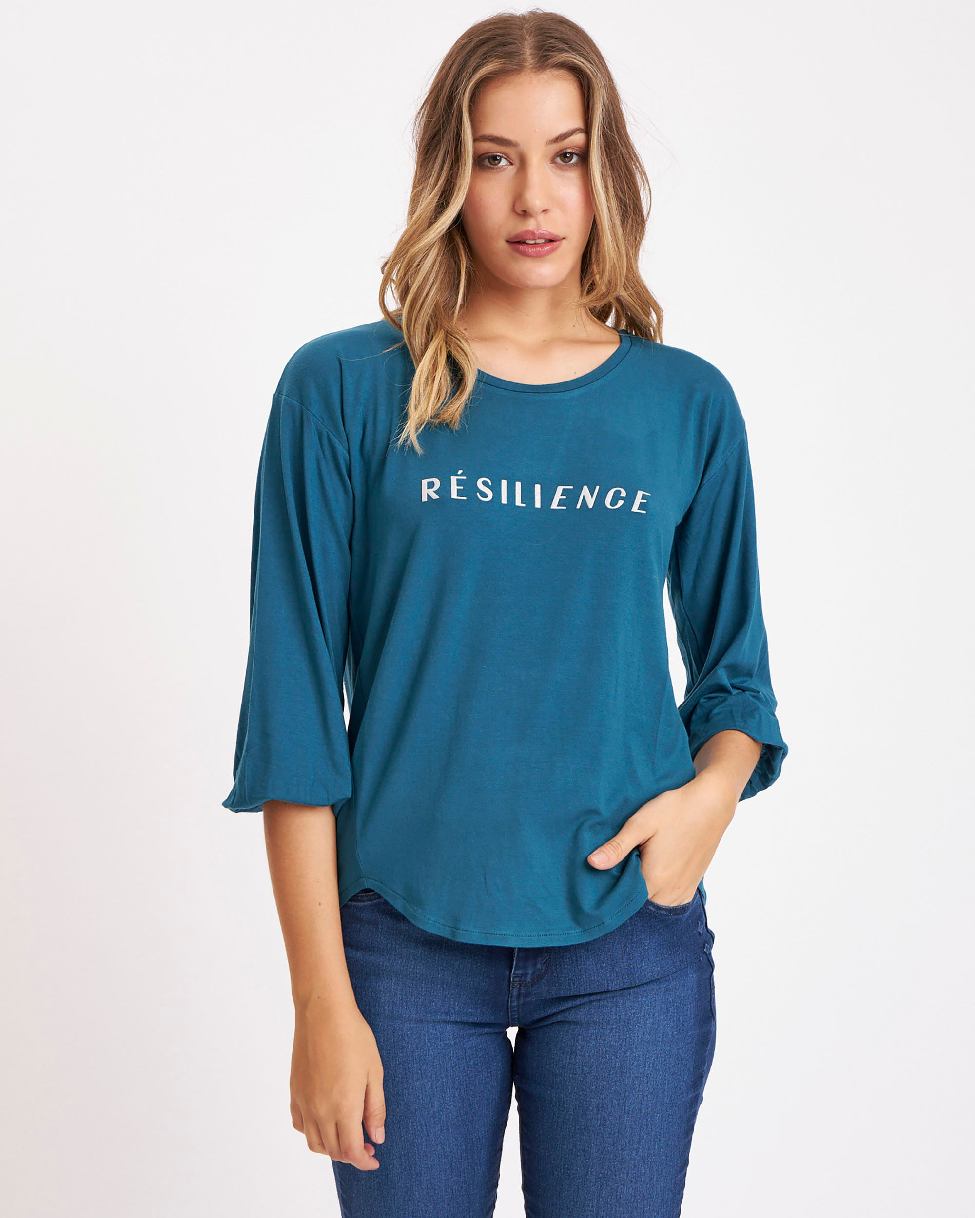 remera estampada mujer