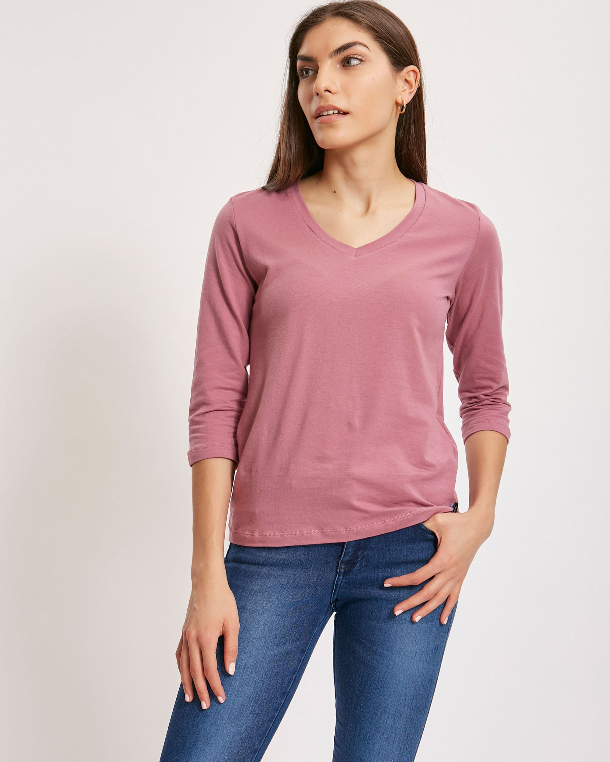 remeras basicas mujer